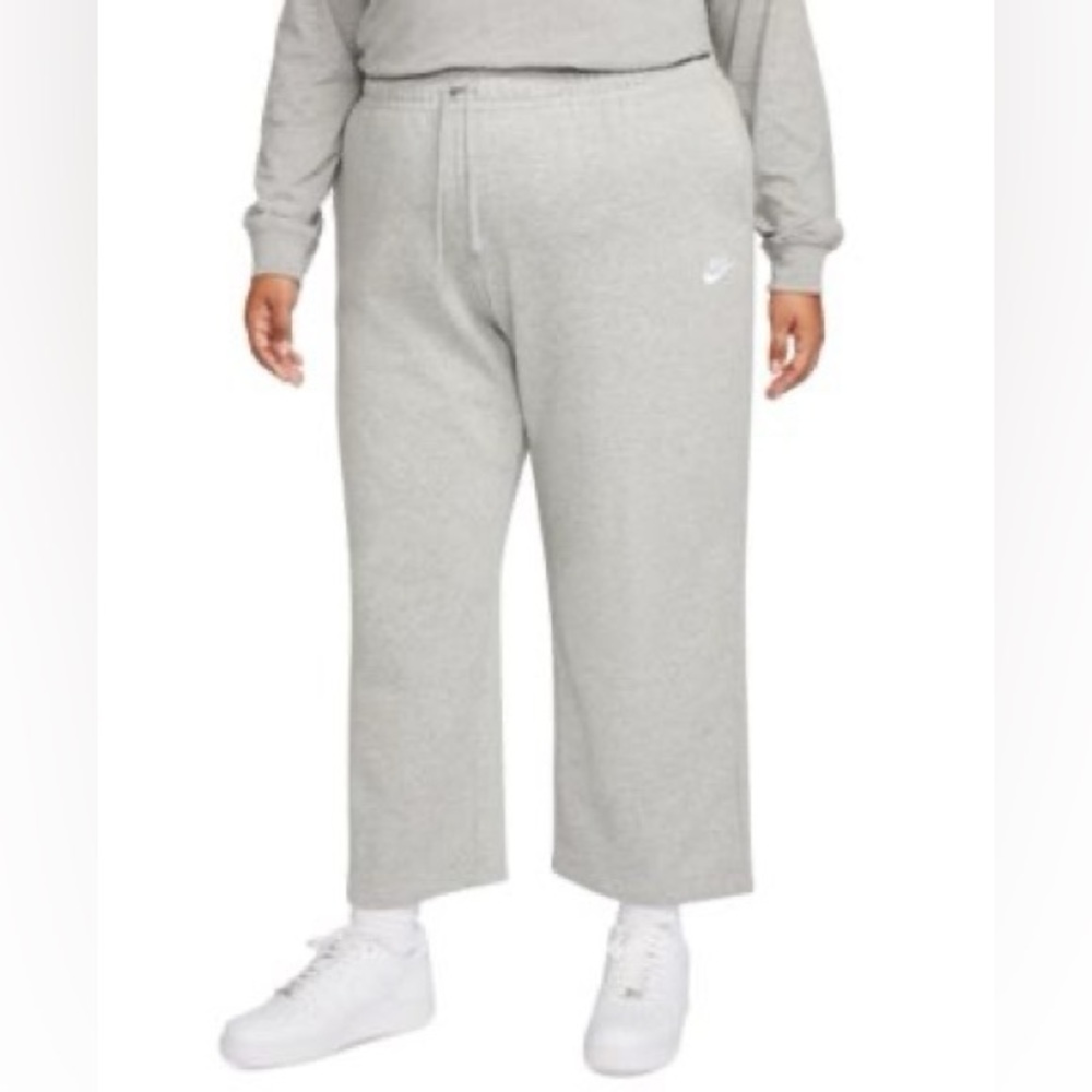 Nike Plus Size Sportswear Club Fleece Dark Grey Heather